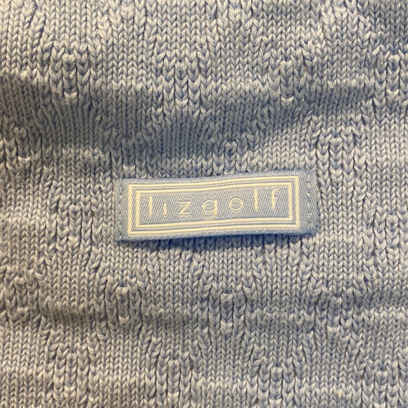 NWT Lizgolf Women’s Light Blue Longe Sleeve Top Size XL - Picture 5 of 9